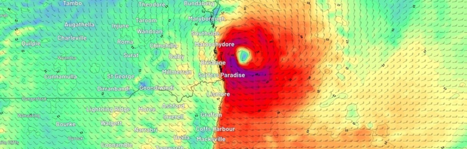 Cyclone Alfred Update Thursday 6/03/2025